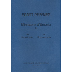 Miniature D'Umbria Iii -Ernst Pfiffner