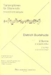 2 Suiten d-Moll und A-Dur für -Dietrich Buxtehude