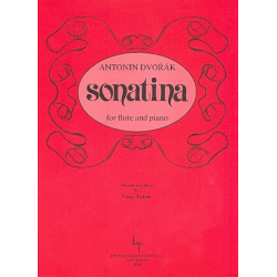 Sonatina : for flute and piano -Antonin Dvorak