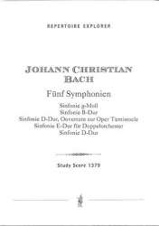 Bach, Johann Christian : Fünf Sinfonien -Johann Christian Bach