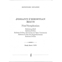 Bach, Johann Christian : Fünf Sinfonien -Johann Christian Bach