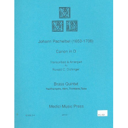 Canon in D major : -Johann Pachelbel