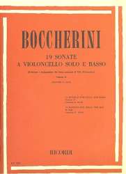 19 Sonaten Band 2 (Nr.10-19) : -Luigi Boccherini