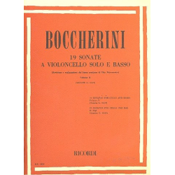 19 Sonaten Band 2 (Nr.10-19) : -Luigi Boccherini