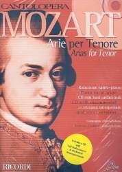 Arias for Tenor (+CD) : for tenor and piano -Wolfgang Amadeus Mozart