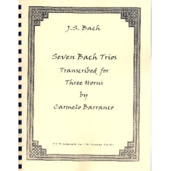 7 Trios : -Johann Sebastian Bach