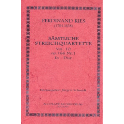Quartett Nr. 10 Op. 166, 1 Es-Dur -Ferdinand Ries