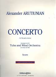 Concerto for Tuba and Concert Band (Score) -Alexander Arutjunjan