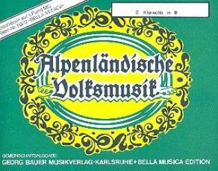 Alpenländische Volksmusik - 04 Klarinette 2 Bb -Herbert Ferstl