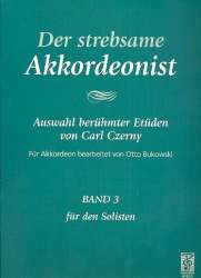 Der strebsame Akkordeonist Band 3 : -Carl Czerny
