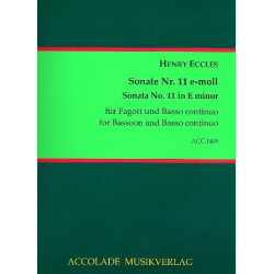 Sonate E-Moll -Henry Eccles