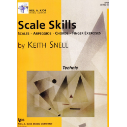 Piano Repertoire Technic: Scale Skills - Level 6 -Keith Snell