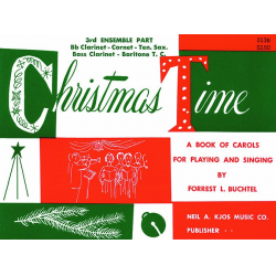 CHRISTMAS TIME-3RD ENSEMBLE BB BOOK -Forrest L. Buchtel
