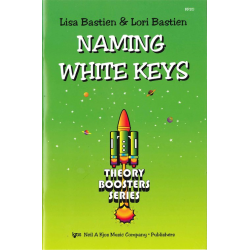 THEORY BOOSTERS: NAMING WHITE KEYS -Lisa Bastien / Arr.Lori Bastien