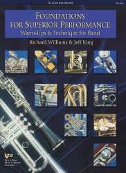 Foundations for Superior Performance - Altsaxophon / Eb Alto Saxophone -Richard Williams & Jeff King
