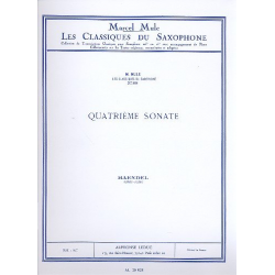 Quatrieme Sonate -Georg Friedrich Händel (George Frederic Handel) / Arr.Marcel Mule