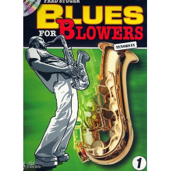 Blues for Blowers Band 1 für Tenorsaxophon (+CD) -Fred Stuger