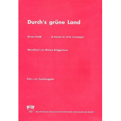 Durch's grüne Land : Marschlied -Werner Brüggemann