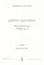 Konzert f-Moll Nr.2 : -Anton Stepanowitsch Arensky