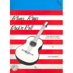 Blues Rags and Rock'n'Roll (+CD) : -Joep Wanders