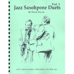 Jazz Saxophone Duets vol.3 -Peter Yellin