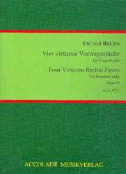 4 Virtuose Vortragsstücke Op. 93 -Victor Bruns