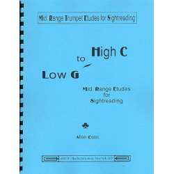 Low G to high C - Mid Range Etudes for Sightreading : -Allan Colin