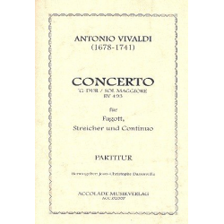 Konzert G-Dur Rv 493 -Antonio Vivaldi