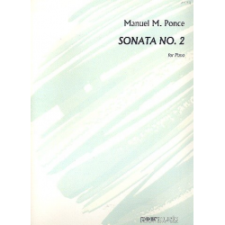 Sonata no.2 : for piano -Manuel Ponce