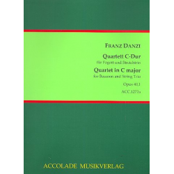 Quartett Op. 40-1 C-Dur - Franz Danzi