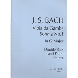 Sonata in G Major no.1 for Viola da gamba : -Johann Sebastian Bach