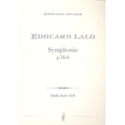Sinfonie g-Moll : für Orchester -Edouard Lalo