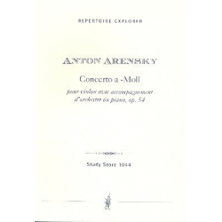 Konzert a-Moll op.54 : für Violine -Anton Stepanowitsch Arensky