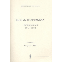Quintett c-Moll : für Harfe, 2 Violinen, -Ernst Theodor Amadeus Hoffmann