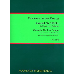 Konzert Nr. 1 F-Dur -Christian Ludwig Dietter