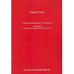 Unterrichtsstrategien bei Solokonzerten -Martin Peter