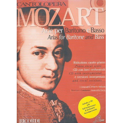 Arias for Baritone/Bass (+CD) : -Wolfgang Amadeus Mozart