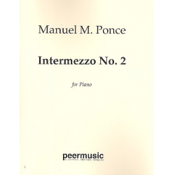 Intermezzo no.2 : for piano -Manuel Ponce