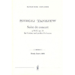 Konzert-Suite g-Moll op.28 : für Violine -Sergej Tanejew