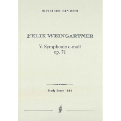 Sinfonie c-Moll Nr.5 op.71 : -Felix Weingartner