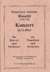 Konzert G-Dur für Klavier und Orchester -Francesco Antonio Rosetti (Rößler)