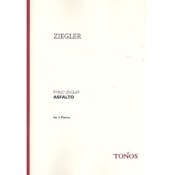 Asfalto : für 2 Klaviere -Pablo Ziegler