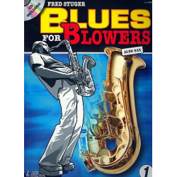 Blues for Blowers Band 1 für Altsaxophon (+CD) -Fred Stuger