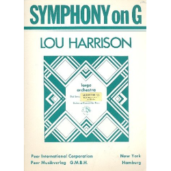 Symphony on G : -Lou Harrison
