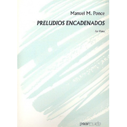 Preludios Encanedanos : para piano -Manuel Ponce