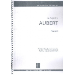 Presto : -Jacques Aubert