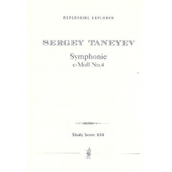 Sinfonie c-Moll Nr.4 : für Orchester -Sergej Tanejew