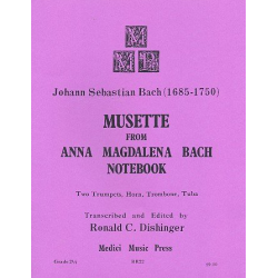 Musette from Notebook for Anna Magdalena Bach : -Johann Sebastian Bach