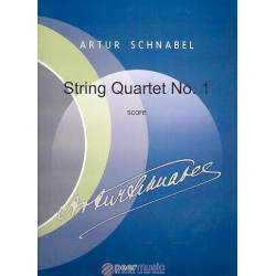 String quartet no.1 : -Artur Schnabel