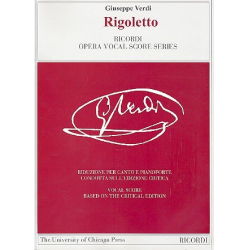 Rigoletto : Klavierauszug -Giuseppe Verdi